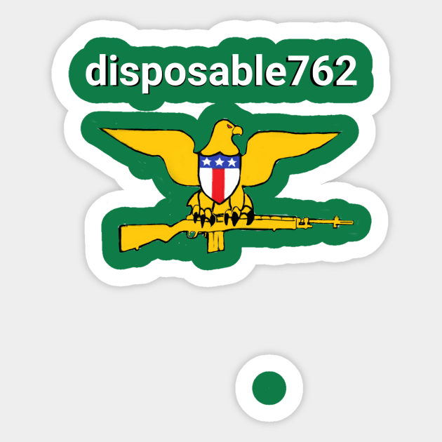 disposable762 logo Sticker by disposable762